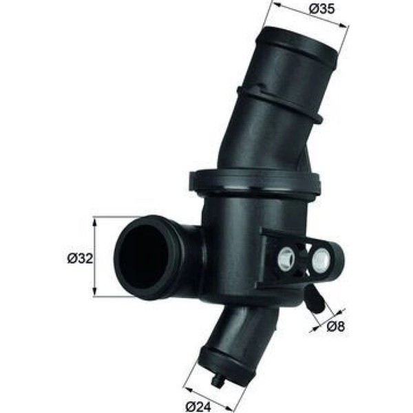 Mahle Th 4 80 Thermostat KüHlmittel FüR Mercedes Benz A Klasse B W169 W245-image