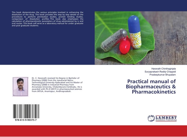 Haranath Chinthaginjala (U. A.) | Practical Manual Of Biopharmaceutics &...-image