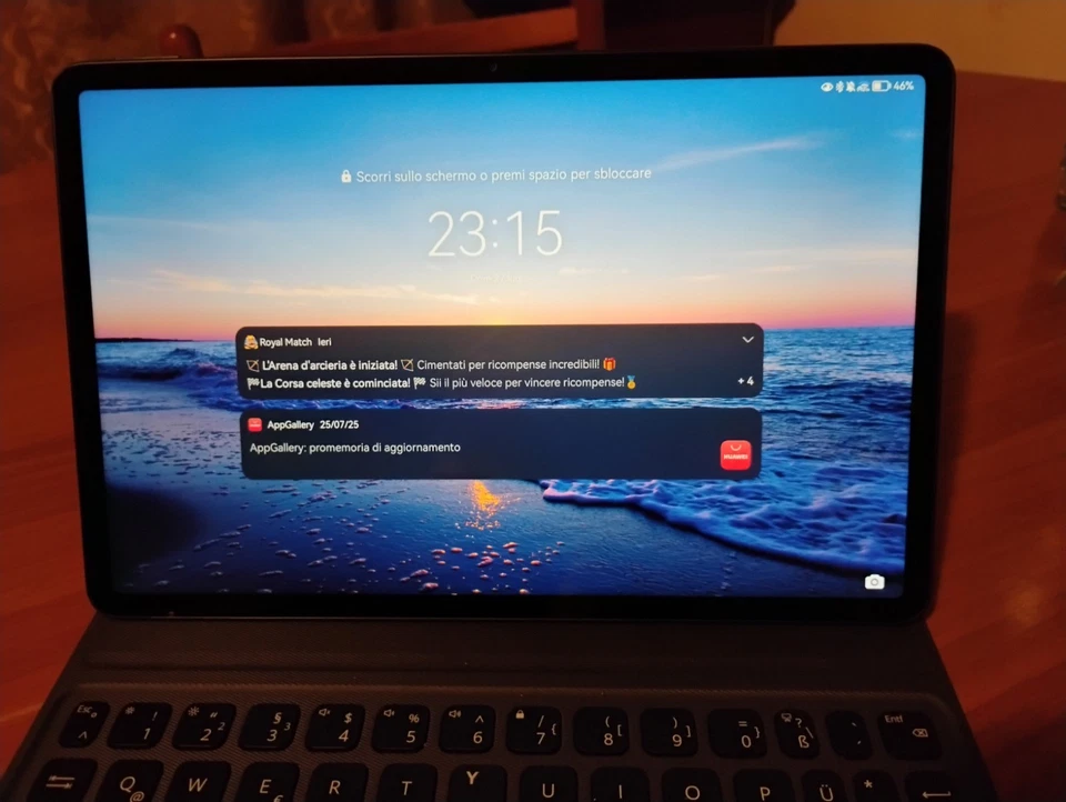 USATO - Huawei MatePad 11 DBY-W09 2021 Harmony OS 3 Ram 6 GB Rom 128 GB Grigio - Immagine 2 di 4
