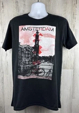 Amsterdam Westerkerk Tower St Andrew’s Crosses T-Shirt Large (20”x29”)