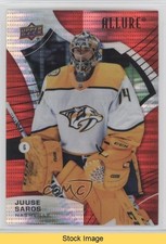 2021-22 Upper Deck Allure Red Rainbow Juuse Saros #65 READ 12gf