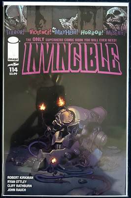 INVINCIBLE #114 LOW PRINT RUN ROBERT KIRKMAN AMAZON HIT SHOW  