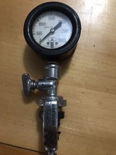 Vintage Aqua Lung 12527 3000 PSI Pressure Gauge Valve U.S. Divers Co. - UNTESTED