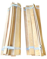 Full/Double Bed Slats 26.5 x 2 - 54" Used Planks Mattress Supports Local NJ 16