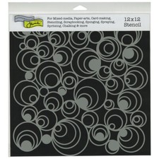 Crafter's Workshop Template 12"X12"-Mod Spirals, TCW-424