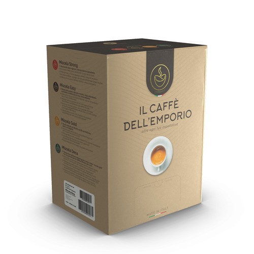 150 Pads Papier Il Caffè Dell' Emporio Gold Gold Arabica Espresso Napoletano - Bild 3 von 3