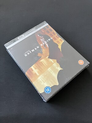 BaTMaN BeGiNs: 4K+blu ray Ultimate EditioN sTeeLBooK  Read Desc    BRaND NeW 