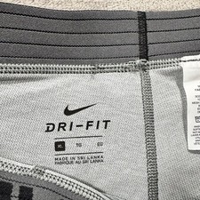 Nike Pro DRI-FIT Heather Gray Training Tights, XL, Style : BV5641-085