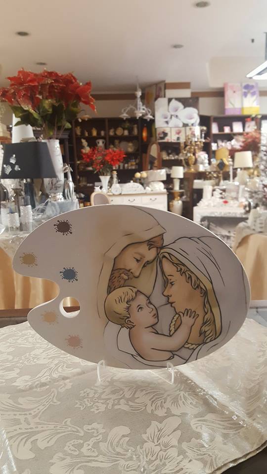 Regalo Affresco 17660 Be Cod Famiglia Sacra D Appoggio