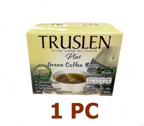 Mezcla de café instantáneo Truslen Plus grano de café verde control de peso sin azúcar 10 sacos - Imagen 16 de 18