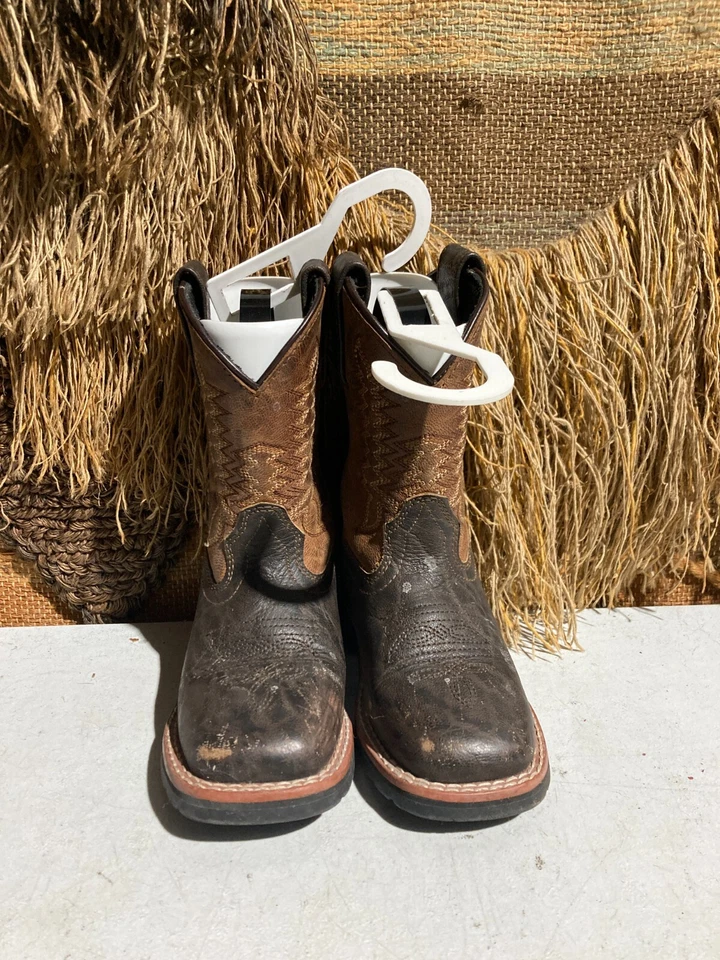 BOTAS VAQUERAS OCCIDENTALES DAN POST DPC-2945 NIÑOS MULTICOLOR CUERO MARRÓN 11D Foto 3 de 4