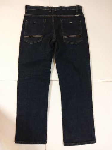WRANGLER Boys 16 Husky Slim Straight Blue Denim Jeans Advanced Comfort NEW - Picture 3 of 7
