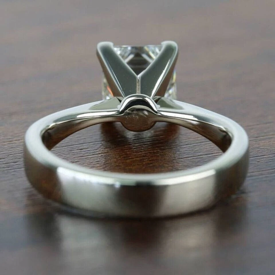 1.00 Carat IGI GIA Certified Lab Grown Diamond 14K White Gold Solitaire Ring - Image 3 of 4