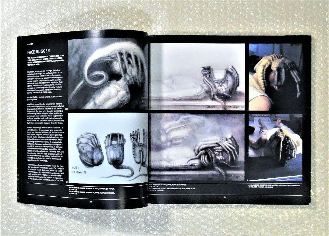 Vintage 1996 H.R.Giger's Film Design Japanese Ver. Book