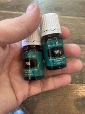 Brand New Young Living Pine 5ml Lot Of 2 Both About 1/2 Full