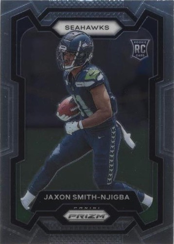 2025 Panini Select # 213 Jaxon Smith-Njigba - ZEBRA PRIZM Club