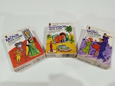 Professor Hoyle's Pocket Trivia Card Games Movie, Television, Music Vintage1984