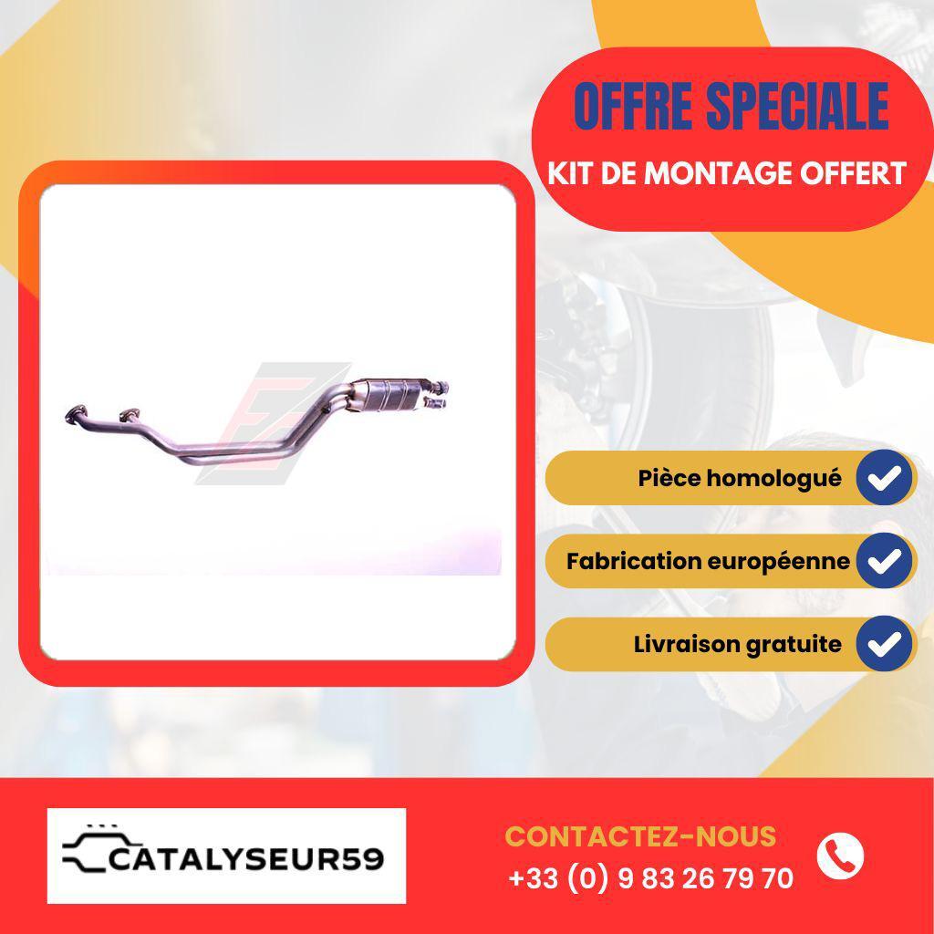 Catalyseur BMW 525i E34 essence pour moteur 24V M50 de 1989