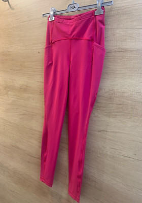 Lululemon Speed Up Leggings Size S US 4 UK 8 Pink Magenta 28'' Full Length