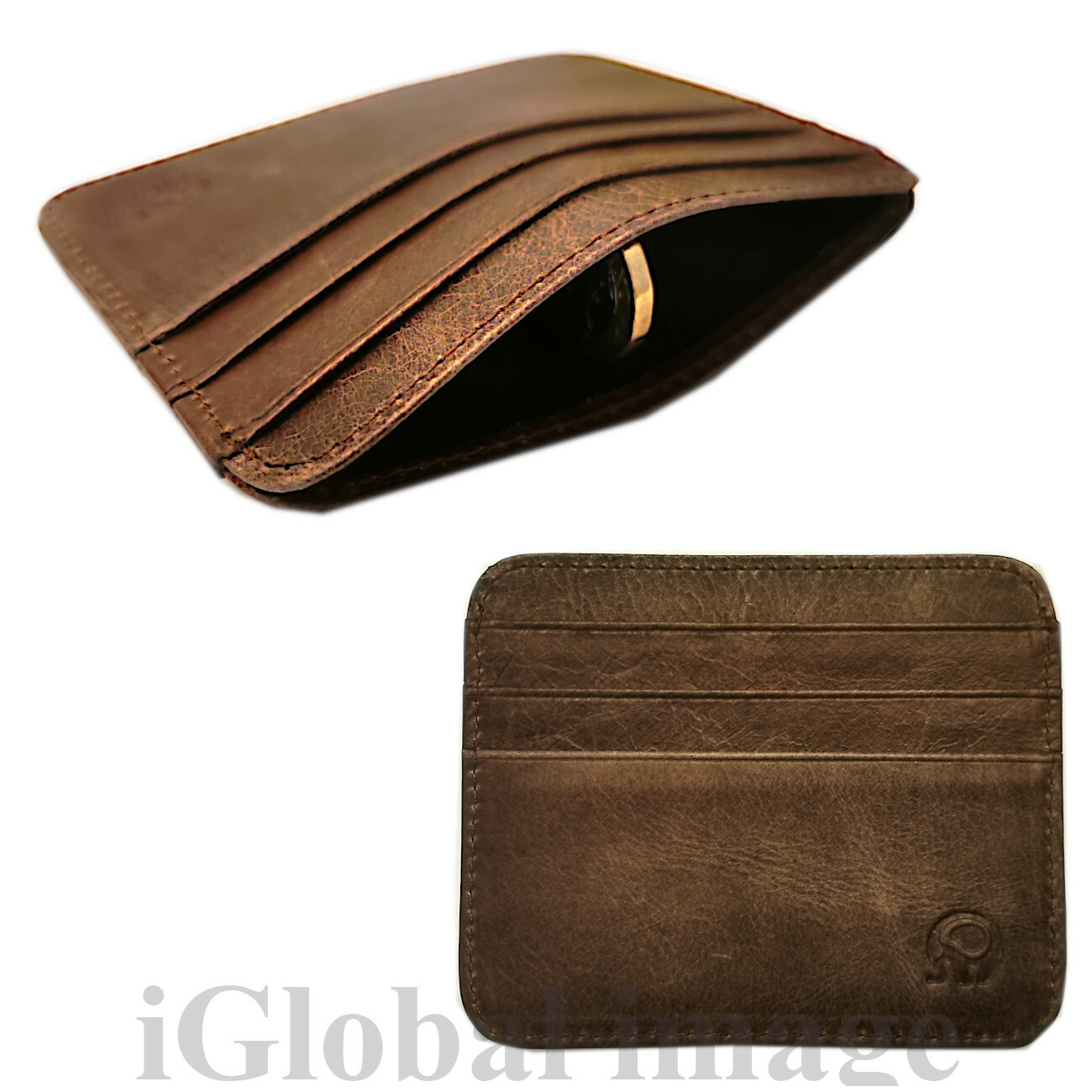 Mini Slim Men Ladies Leather Credit Card ID Holder Wallet Purse High