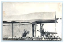 Postcard RPPC Harold Bell Wright Tent Shepherd of Hills Missouri c1945-50 UP