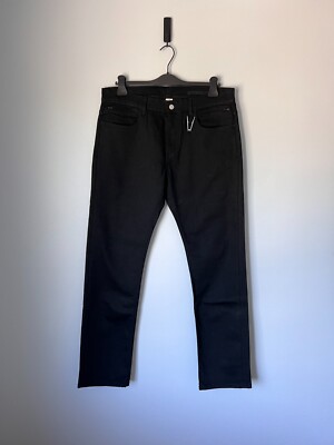 1017 Alyx 9SM 6 Pocket Jeans with A Ring - Size 34 - Black - Made