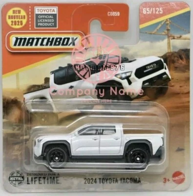 MATCHBOX TOYOTA TACOMA DE 2024 n°65/125 🔥 NEW IN MAINLINE FOR 2025 🔥 - Photo 1/4