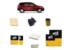 Kit Filtri Tagliando per Ford Fusion 1.6 TDCI 66 Kw 90 Hp 