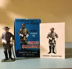 VINTAGE MARX WARRIORS OF THE WORLD CONFEDERATE SOLIDER GEORGE MARKSTONE IN BOX