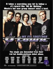 O TOWN Rare 2001 We PROMO TRADE AD Poster for Self titled CD 8.5x11 MINT otown