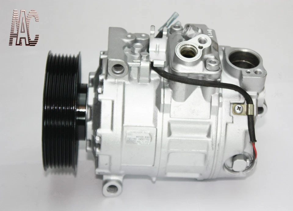 KIT COMPRESOR AIRE ACONDICIONADO GENUINO VOLKSWAGEN TOUAREG 2004-2007 EE. UU. REMANUFACTURADO. Foto 3 de 4