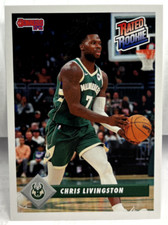Chris Livingston 2023-24 Panini Instant NBA Rated Rookie Retro #36 BUCKS SP /715