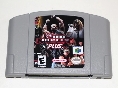 "WWF" No Mërcy Plus V2.1 Version USA Game N64 NTSC-Canada Quality /Smooth Modded - Picture 3 of 9