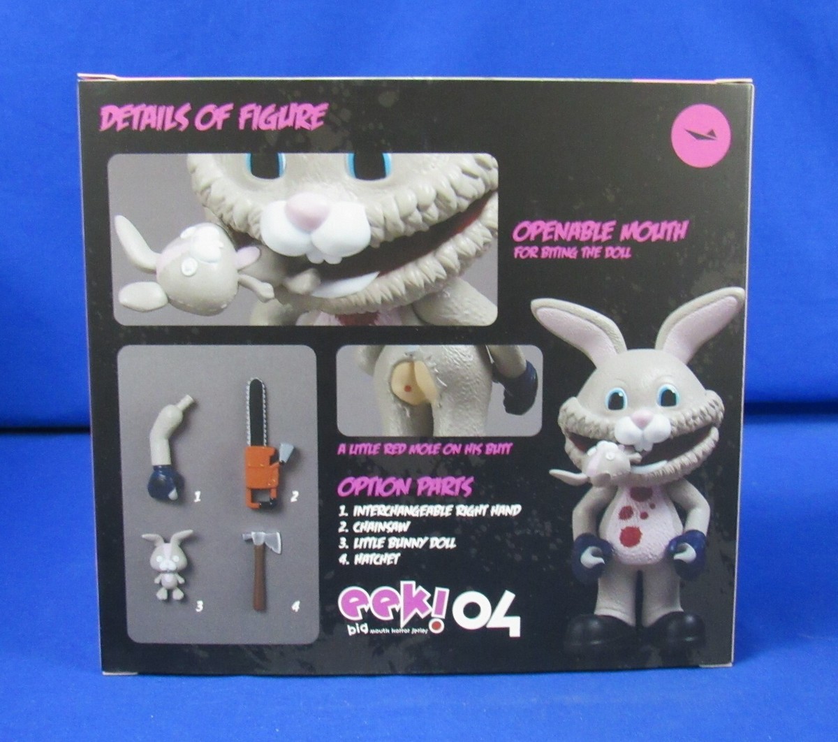 Bunnyman Figure eek! 04 Big Mouth Horror Series 1 2018