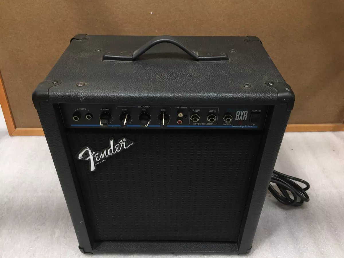 Fender BXR Twenty Five Guitar Amplifier, Tested and Working