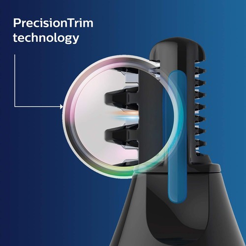 PHILIPS Unisex Nose Hair Trimmer, Nose, Ear And Eyebrow Trim Series 3000 - Picture 3 of 5