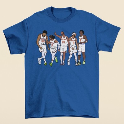 Karl-Anthony Towns, Jalen Brunson, Mikal Bridges, Josh Hart & OG Anunoby T-Shirt