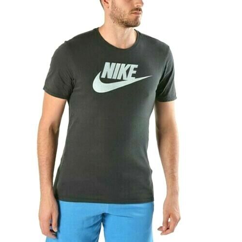 NIKE MEN'S SPORTSWEAR GRAY TOP TEE T-SHIRT AH3923 060 SIZE XL