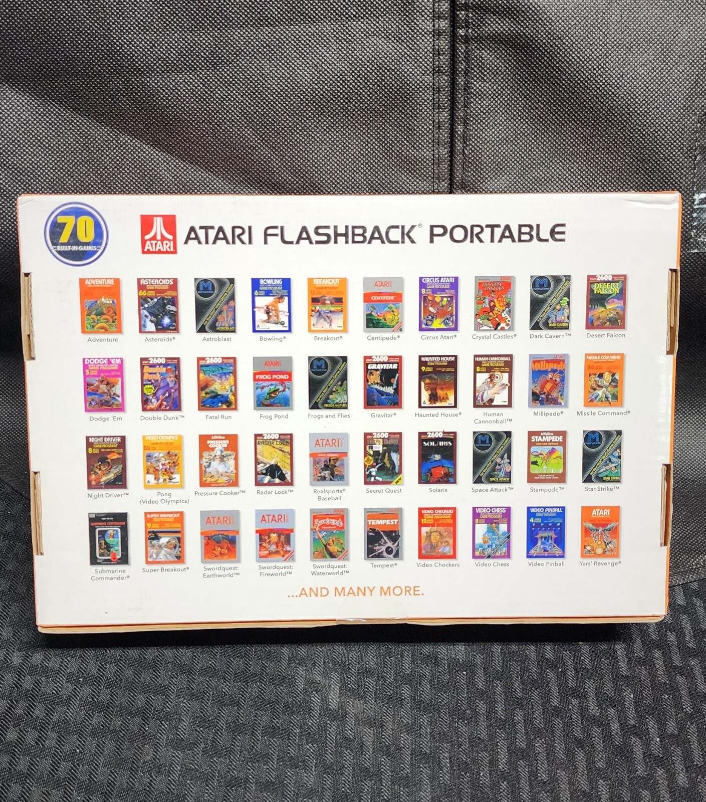 Atari Flashback Portable Deluxe | 70 Built-In Games | 2.8