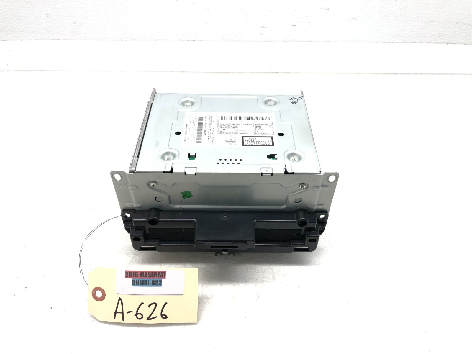 2014-2024 MASERATI GHIBLI S NAVIGATION RADIO STEREO RECEIVER HEAD UNIT OEM