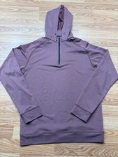 Swannies Atlas Hoodie Small Maroon Red READ