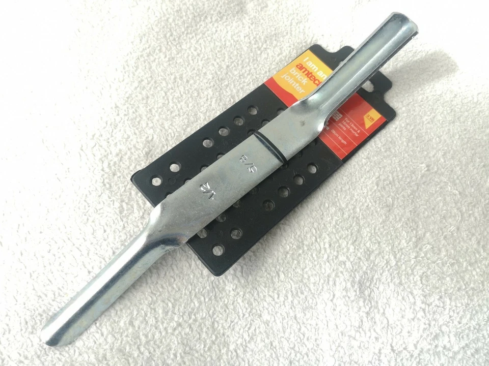 AMTECH BRICK Pointing Double Ended CEMENT JOINTER TOOL 13mm 16mm BRICKLAYING TROWEL HD