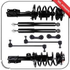 Complete Front Rear Struts Shocks Sway Bar Set for 2004-2012 Chevrolet Malibu