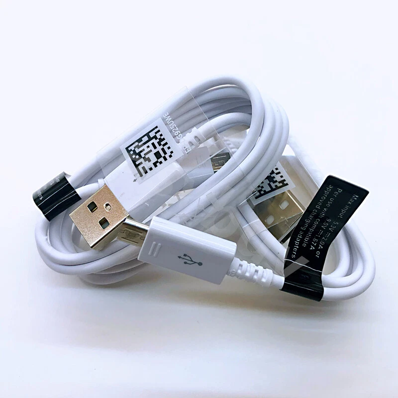 CABLE DE CARGA RÁPIDA MICRO USB FABRICANTE DE EQUIPOS ORIGINALES DE 4 PIES CABLE SINCRONIZADO PARA TELÉFONO ANDROID Foto 4 de 4