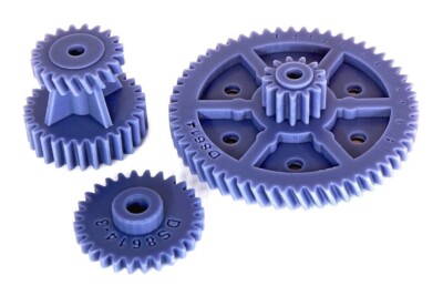 Set Reparatursatz Zahnräder 3-tlg für Philips D6920 D8614 D8623 D8634 D8438 D...