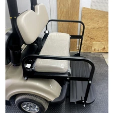 Rear Back Seat Kit For 2007-16 Yamaha Drive G29 Golf Cart Flip Folding Rear Seat