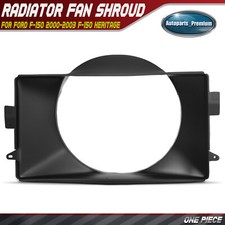 Cubierta del ventilador de refrigeración del radiador para Ford F-150 2000-2003 F-150 Heritage 2004 V6 4,2 L