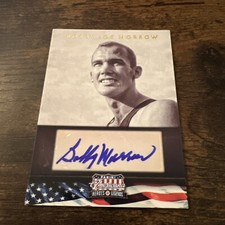 2012 Panini Americana Heroes and Legends Bobby Joe Morrow Auto