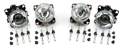 HELLA 90mm Headlamps/headlights Dipped/Main/Beam/Sidelight Kitcar/Hotrod/Custom