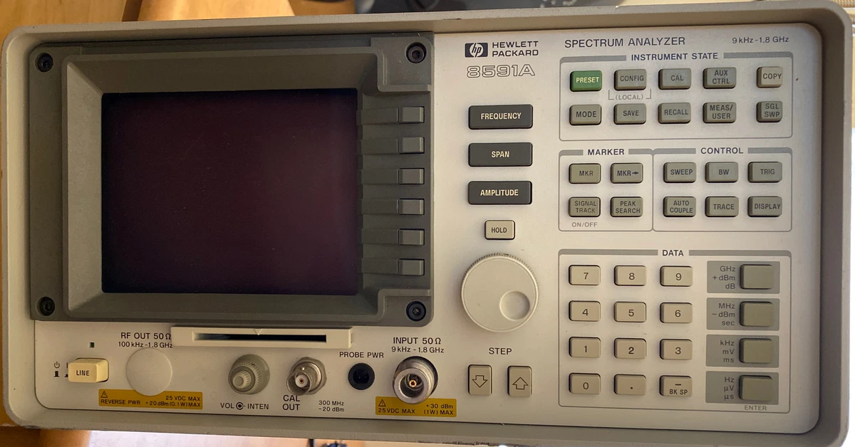 DW]USED 8日保証 hp 8590L SPECTRUM ANALYZER スペクトラム 